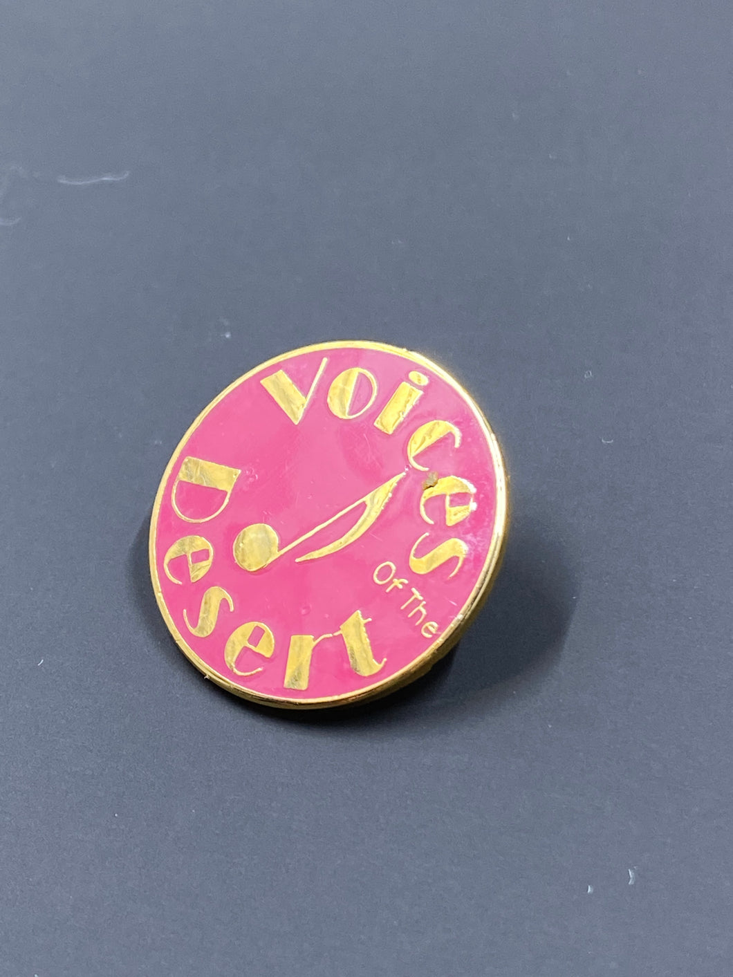 Voices of the Desert Pin