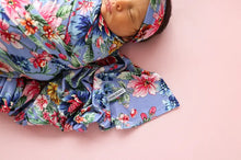 Load image into Gallery viewer, Posh Peanut Swaddle &amp; Headband Set
