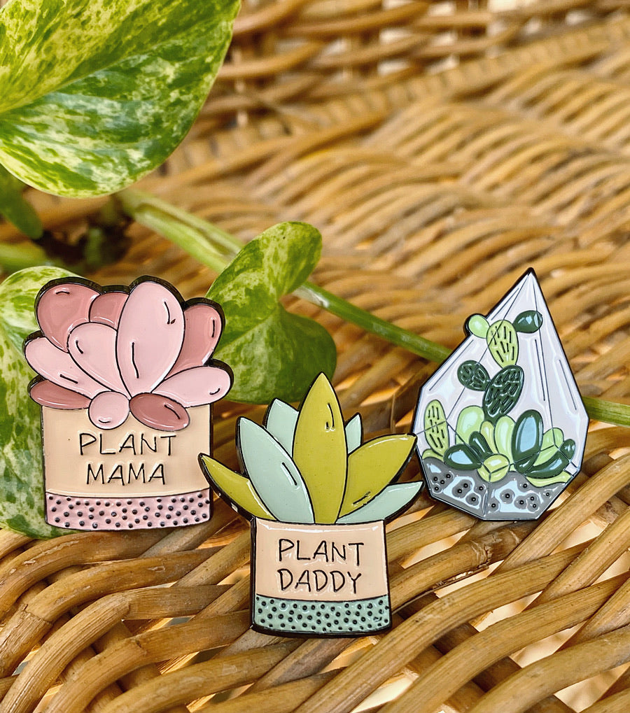 Plant Pin Trio